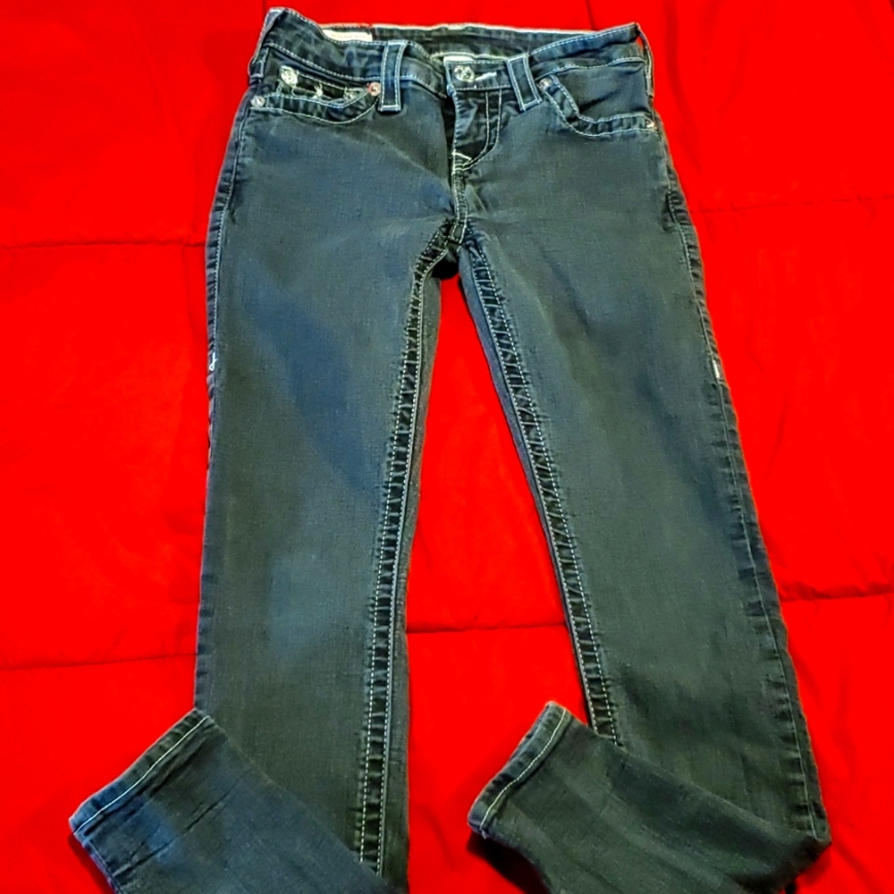 True religion jeans,size 25x27